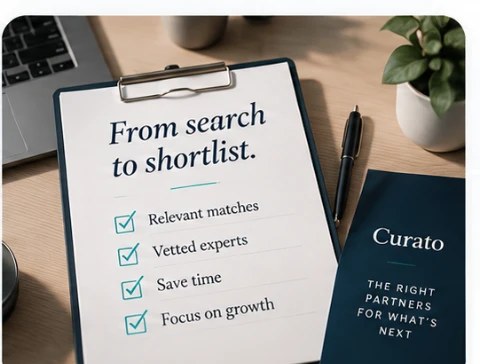From search to shortlist checklist visual